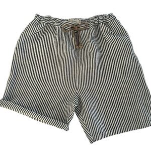 Thesalting bloomer shorts Linen Drawstring Unisex Men’s S Women M Bermuda